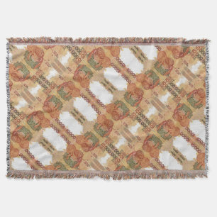 Portugiesisches Design Throw Blanket Decke