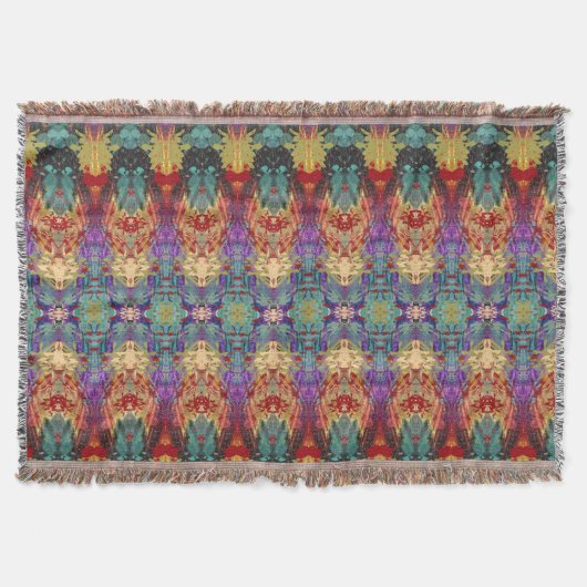 Portugiesisches Design Throw Blanket Decke (Vorderseite)