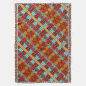 Portugiesisches Design Throw Blanket Decke (Vorderseite Vertikal)