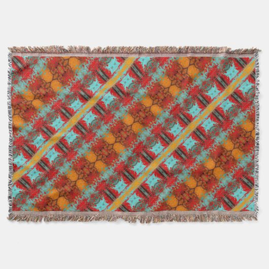 Portugiesisches Design Throw Blanket Decke (Vorderseite)