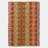 Portugiesisches Design Throw Blanket Decke (Vorderseite Vertikal)