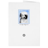 Portugiesisches Dog-Gemälde - Originelle Hundekuns (Hinten)
