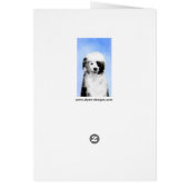 Portugiesisches Dog-Gemälde - Originelle Hundekuns (Hinten)
