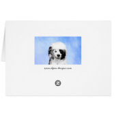 Portugiesisches Dog-Gemälde - Originelle Hundekuns (Rückseite Horizontal)