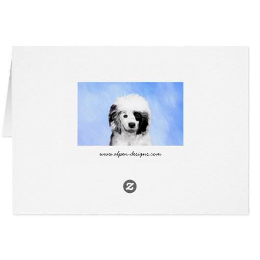 Portugiesisches Dog-Gemälde - Originelle Hundekuns (Rückseite Horizontal)