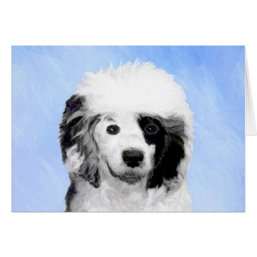 Portugiesisches Dog-Gemälde - Originelle Hundekuns (Vorderseite (Horizontal))