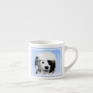 Portugiesisches Dog-Gemälde - Originelle Hundekuns Espressotasse
