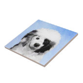 Portugiesisches Dog-Gemälde - Originelle Hundekuns Fliese (Seite)