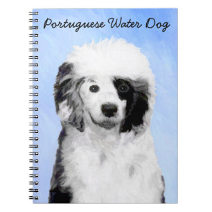 Portugiesisches Dog-Gemälde - Originelle Hundekuns Notizblock