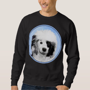 Portugiesisches Dog-Gemälde - Originelle Hundekuns Sweatshirt