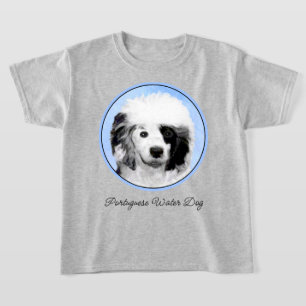 Portugiesisches Dog-Gemälde - Originelle Hundekuns T-Shirt
