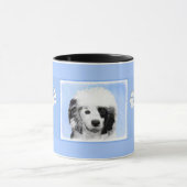 Portugiesisches Dog-Gemälde - Originelle Hundekuns Tasse (Zentrum)