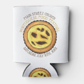 Portugiesisches Eierkuchen-Zackengebäck Dosenkühler (Vorderseite)