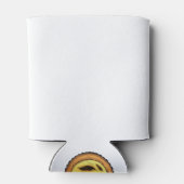 Portugiesisches Eierkuchen-Zackengebäck Dosenkühler (Rückseite)