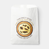 Portugiesisches Eierkuchen-Zackengebäck Geschenktütchen (Vorderseite)