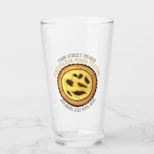 Portugiesisches Eierkuchen-Zackengebäck Glas