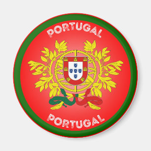 Portugiesisches Erbe-Emblem Magnet