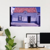 Portugiesisches Fischerhaus Poster (Heimbüro)