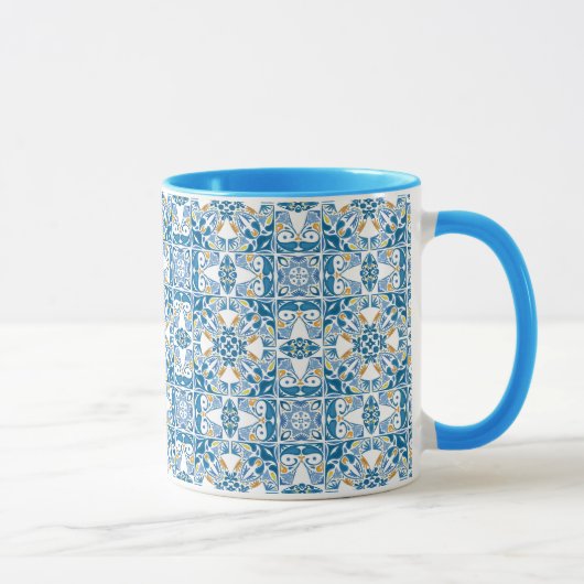 Portugiesisches Flachmuster Tasse (Rechts)