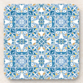 Portugiesisches Flachmuster Untersetzer (Vorderseite)