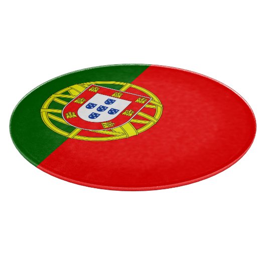 Portugiesisches Flag Cutting Board Schneidebrett (Ecke)