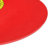 Portugiesisches Flag Cutting Board Schneidebrett (Ecke)