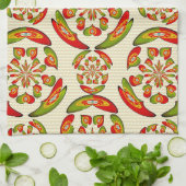 Portugiesisches Flaggenmuster Handtuch (Gefaltet)