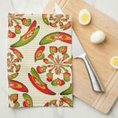 Portugiesisches Flaggenmuster Handtuch (Viertel Falte)