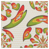 Portugiesisches Flaggenmuster Stoff (Nahaufnahme)