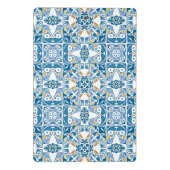 Portugiesisches Fliesen-Muster Mini Klemmbrett (Rückseite)