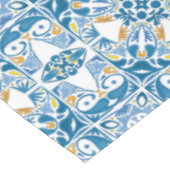 Portugiesisches Fliesen-Muster Tischdecke (Schrägansicht)