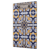 Portugiesisches Fliesenmuster Klemmbrett (Links)