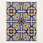 Portugiesisches Fliesenmuster Planer (Vorderseite)