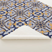 Portugiesisches Fliesenmuster Sherpadecke (3/4)