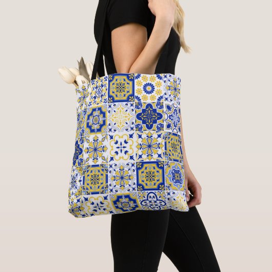 Portugiesisches Fliesenmuster Tasche (Von Nahem)