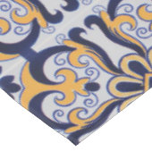 Portugiesisches Fliesenmuster Tischdecke (Schrägansicht)