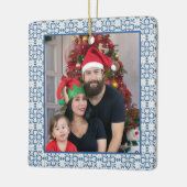 Portugiesisches Foto mit Fliesen Keramikornament (Links)