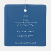 Portugiesisches Foto mit Fliesen Keramikornament (Rückseite)