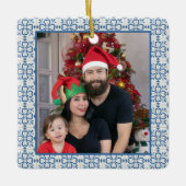 Portugiesisches Foto mit Fliesen Keramikornament (Vorderseite)