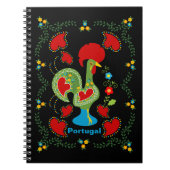 Portugiesisches Glücksspiel in Grün Notizblock (Vorderseite)