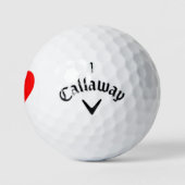 Portugiesisches Herz Golfball (Logo)