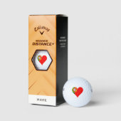 Portugiesisches Herz Golfball (Verpackungen)
