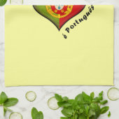 Portugiesisches Herz Handtuch (Gefaltet)
