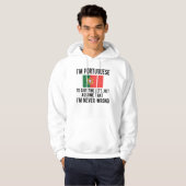 Portugiesisches Kulturerbe Portugal Roots Portugie Hoodie (Vorne ganz)