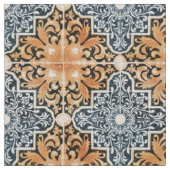 Portugiesisches Muster Stoff (Nahaufnahme)