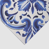 Portugiesisches niedliches Fliesenmuster Seidenpapier (Ausschnitt)