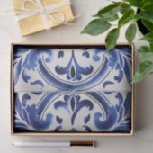 Portugiesisches niedliches Fliesenmuster Seidenpapier (Geschenk)