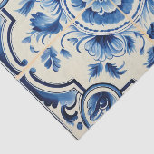 Portugiesisches niedliches Fliesenmuster Seidenpapier (Ausschnitt)