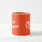 Portugiesisches Rooster Bom dia - Guten Morgen Zit Tasse (Zentrum)