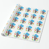 Portugiesisches Rooster Geschenkpapier (Ungerollt)
